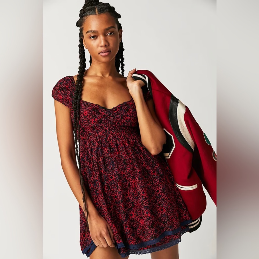 NWT Free People Tabitha Mini Dress - M